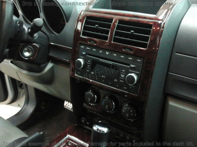 Декоративные накладки салона Dodge Nitro 2007-н.в. Interior двери Hиle Covers